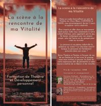 Formation de Théâtre et Développement personnel - La scène à la rencontre de ma Vitalité. Le vendredi 19 mars 2021 à Toulouse. Haute-Garonne.  09H00